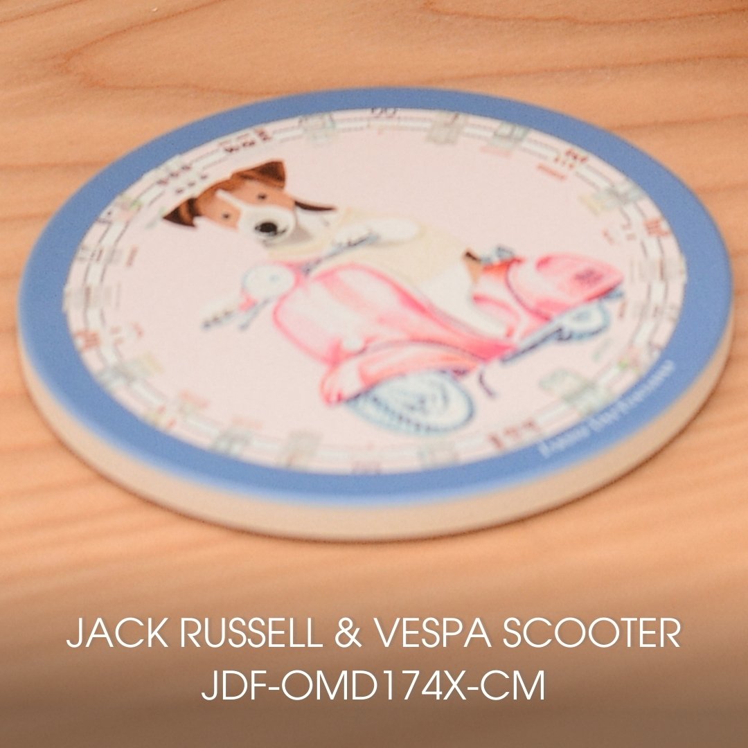 Oh My Dog Ceramic Coaster