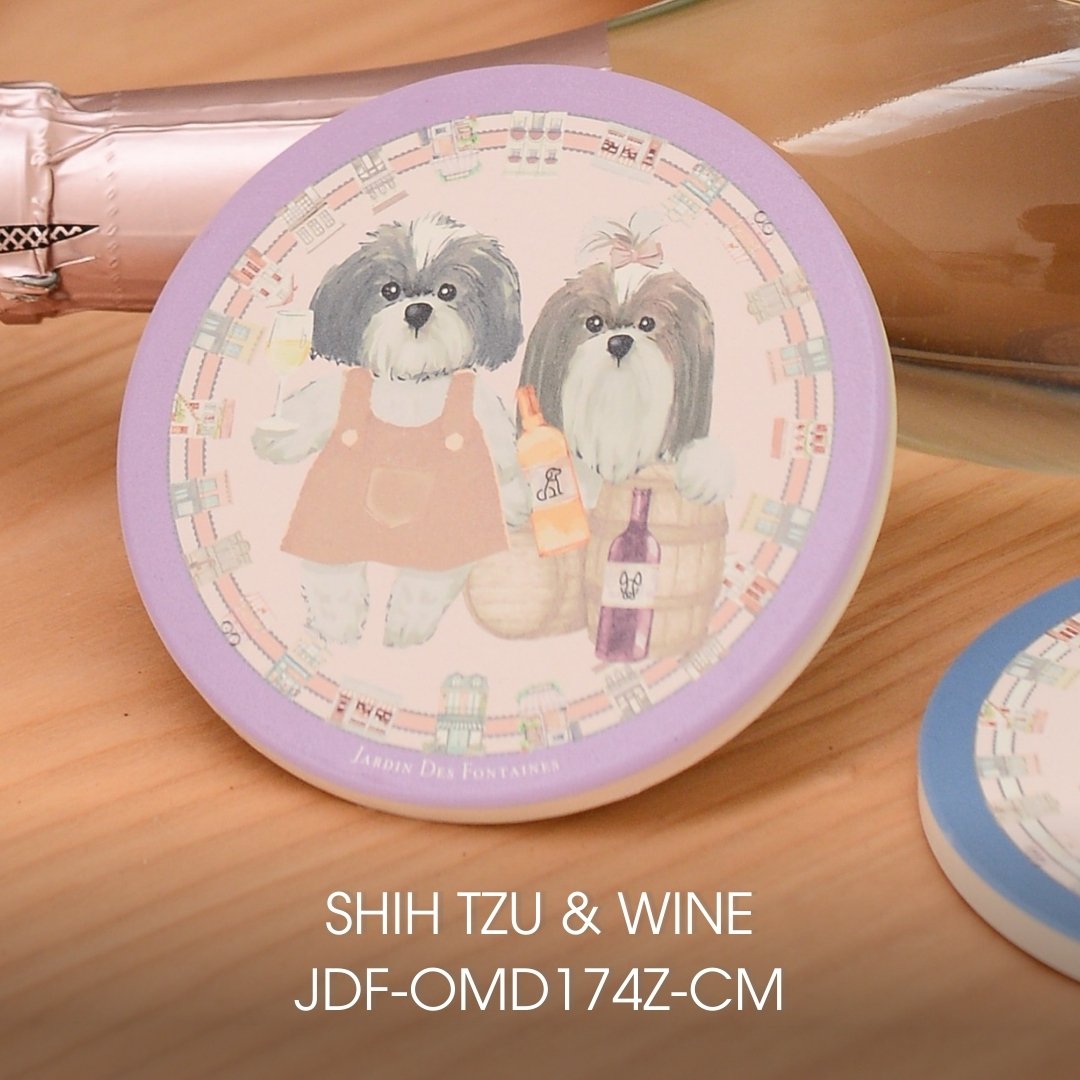 Oh My Dog Ceramic Coaster