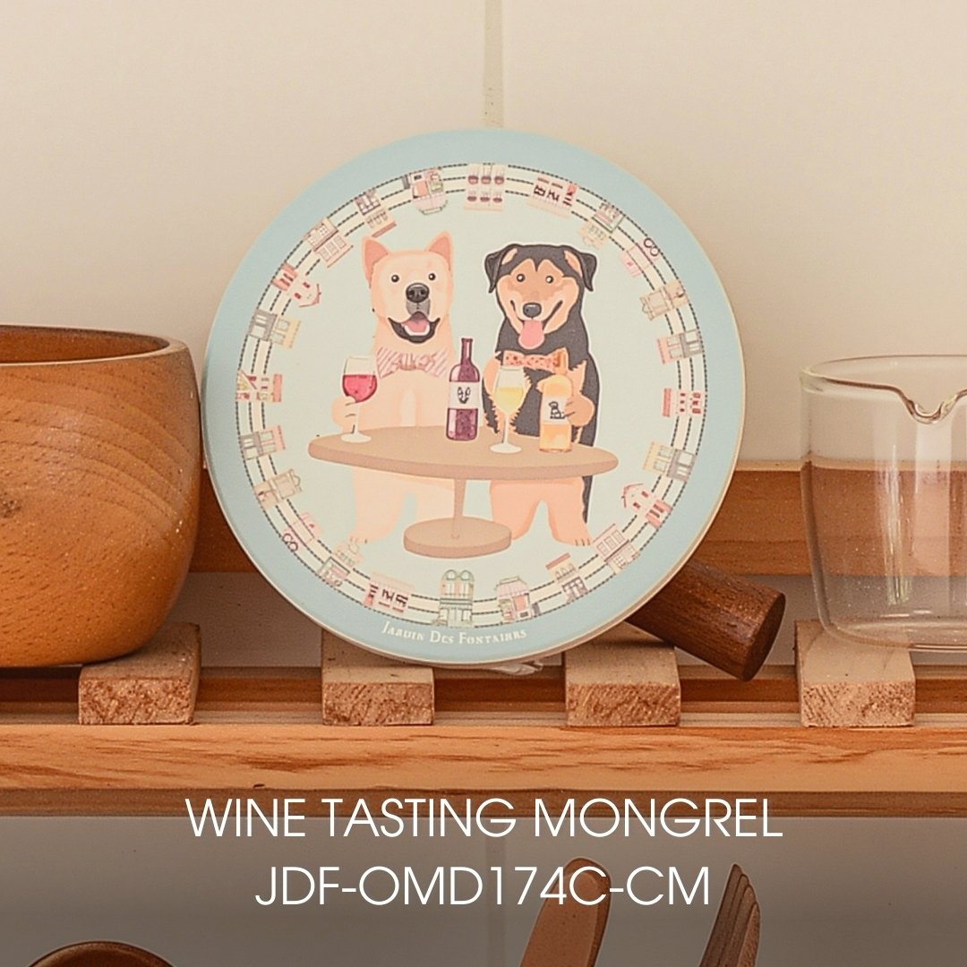 Oh My Dog Ceramic Coaster