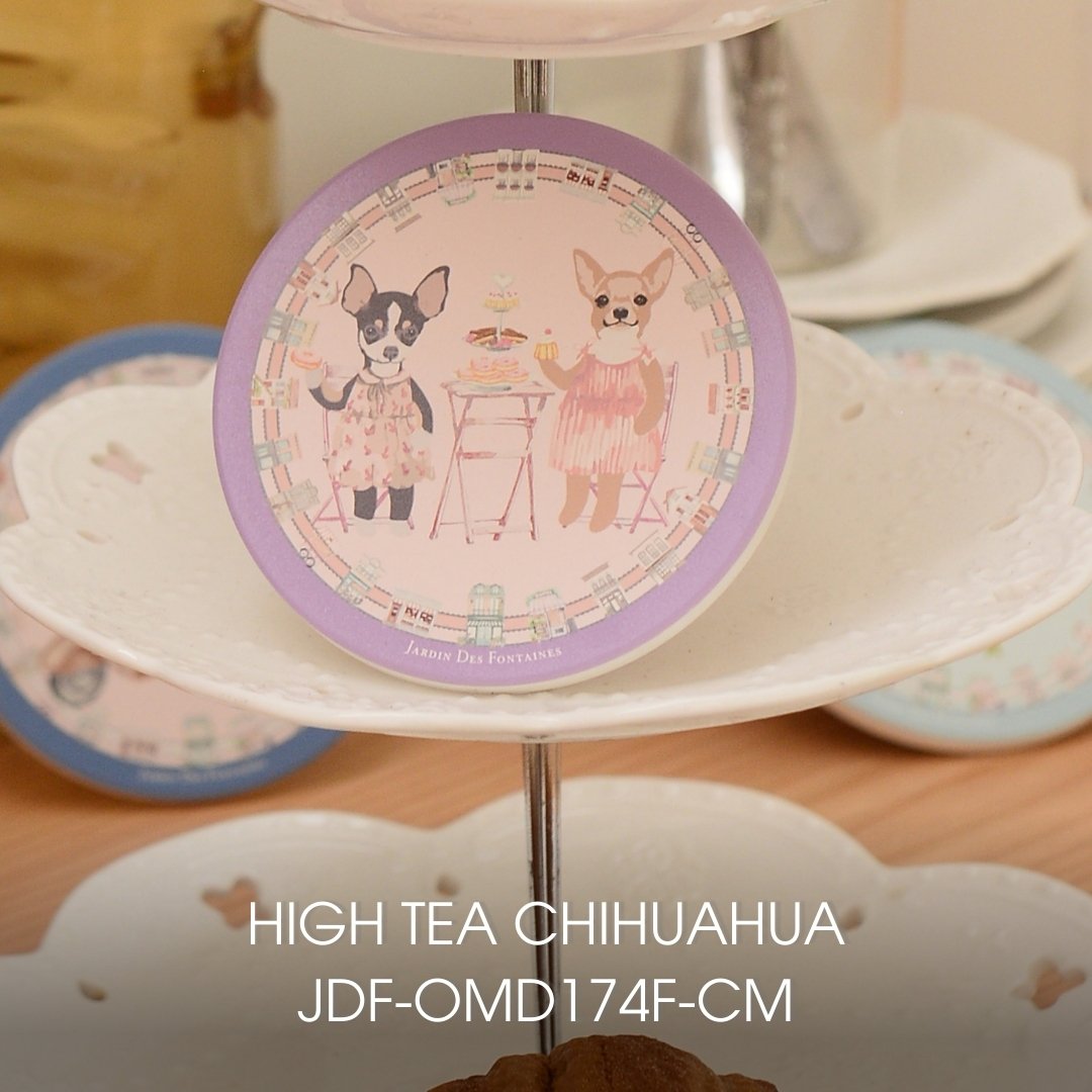 Oh My Dog Ceramic Coaster