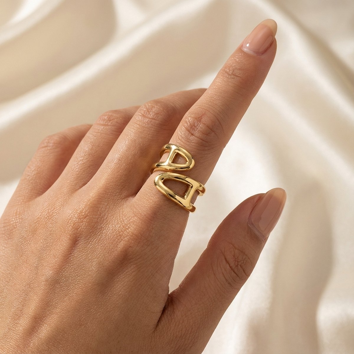 Silken Embrace Belline Scarf Ring