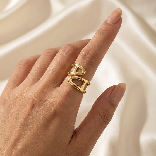 Silken Embrace Belline Scarf Ring