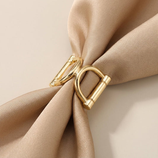 Silken Embrace Camille Scarf Ring