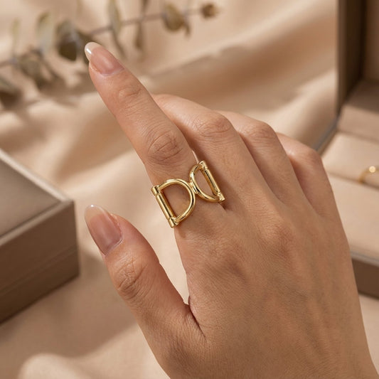 Silken Embrace Camille Scarf Ring