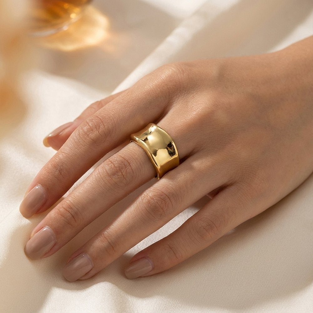 Silken Embrace Dominique Scarf Ring