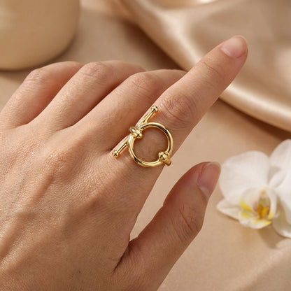 Silken Embrace Eloise Scarf Ring