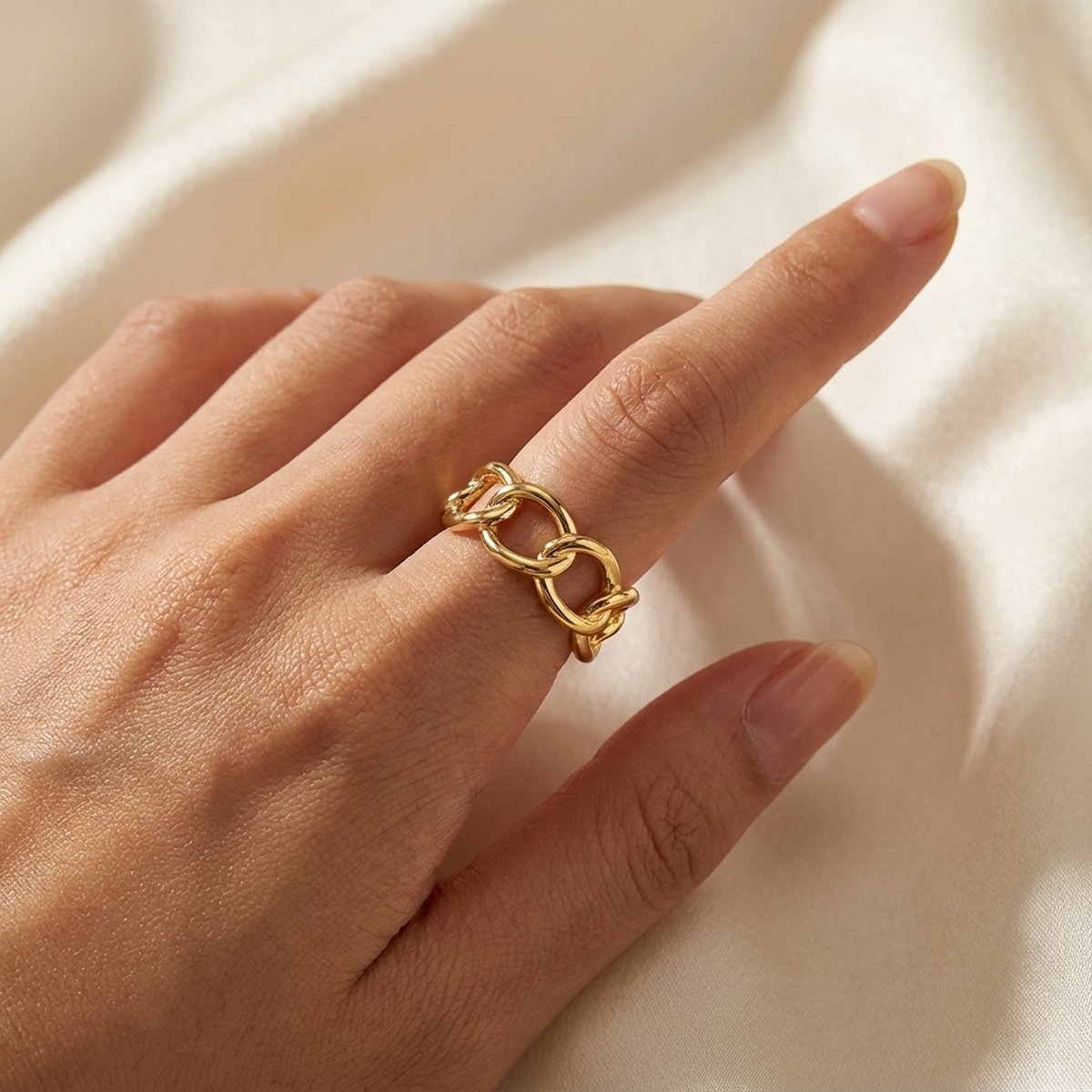 Silken Embrace Fabienne Scarf Ring