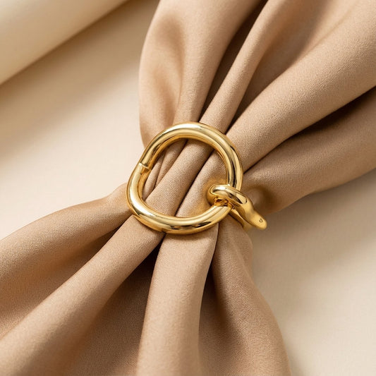Silken Embrace Giselle Scarf Ring