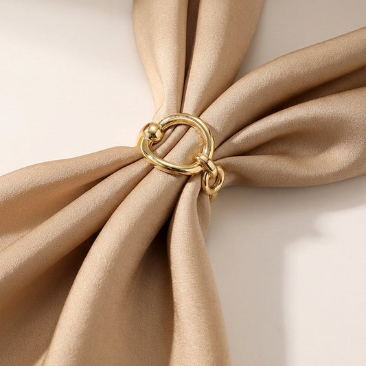 Silken Embrace Helia Scarf Ring