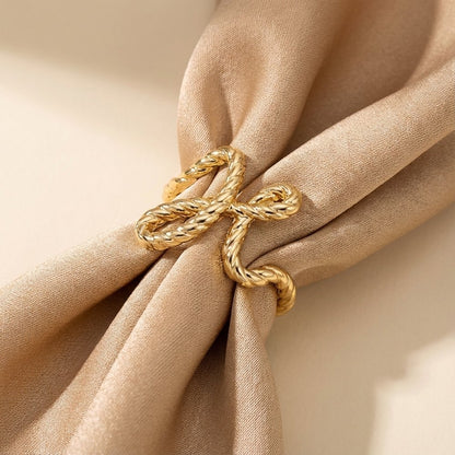 Silken Embrace Ivana Scarf Ring