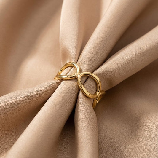 Silken Embrace Janelle Scarf Ring