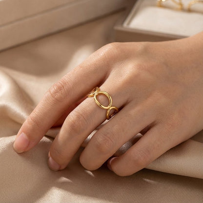 Silken Embrace Janelle Scarf Ring