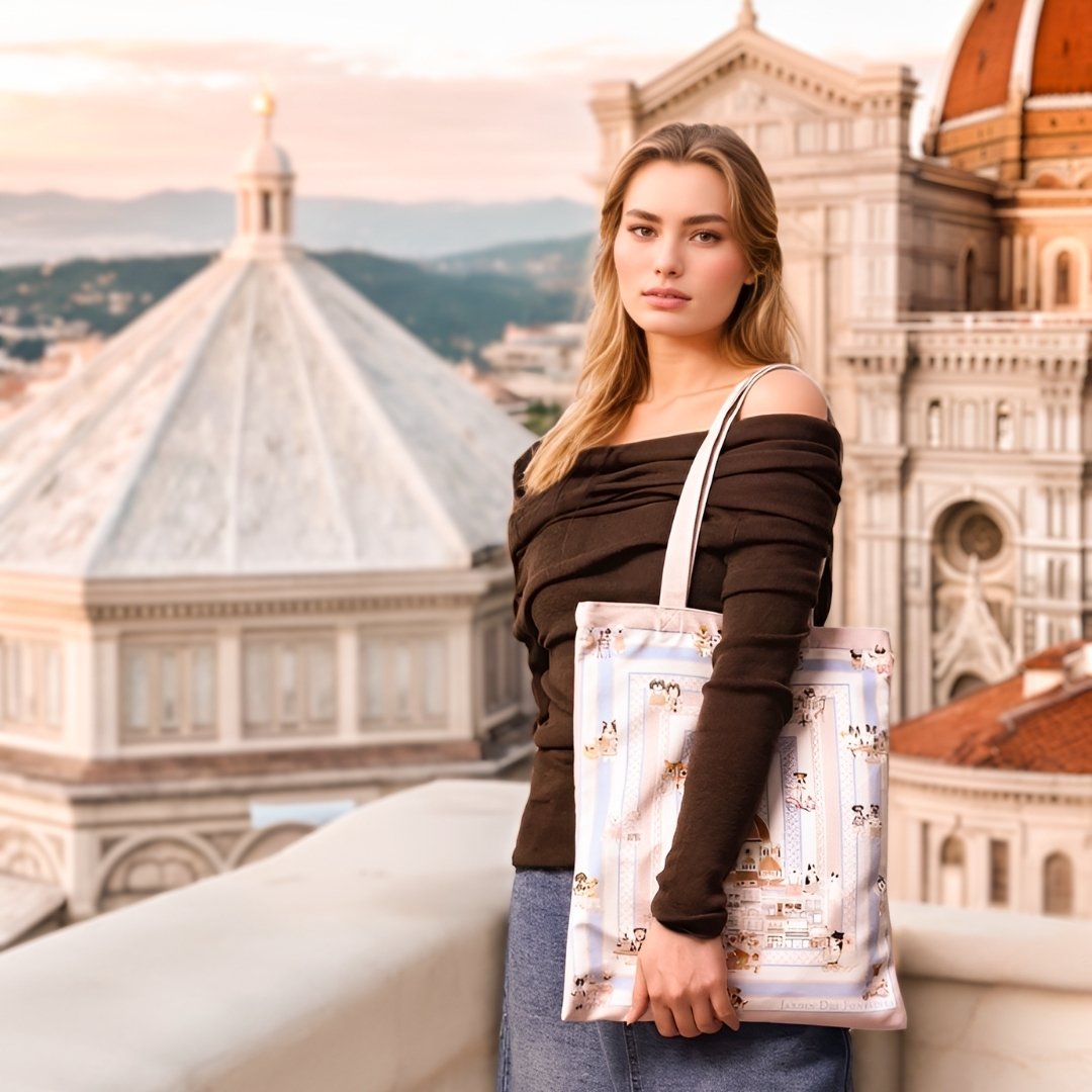 Oh My Dog Piazza Tote Bag