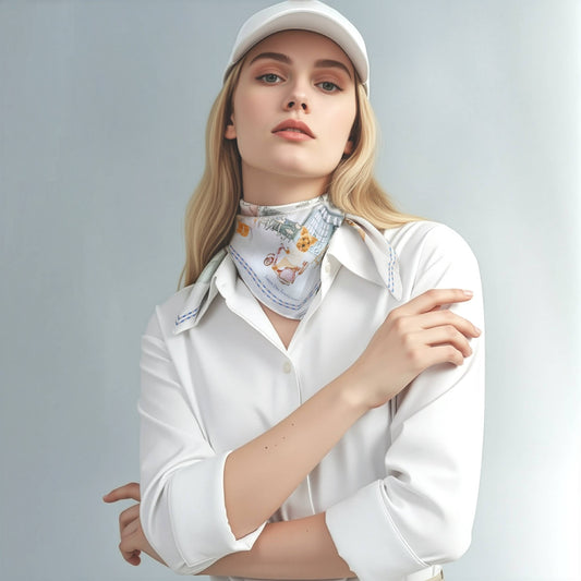 Oh My Dog Florence & Dogs Silky Scarf (60cm)
