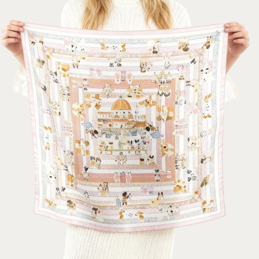 Oh My Dog Piazza Doggie Silky Scarf (60cm)