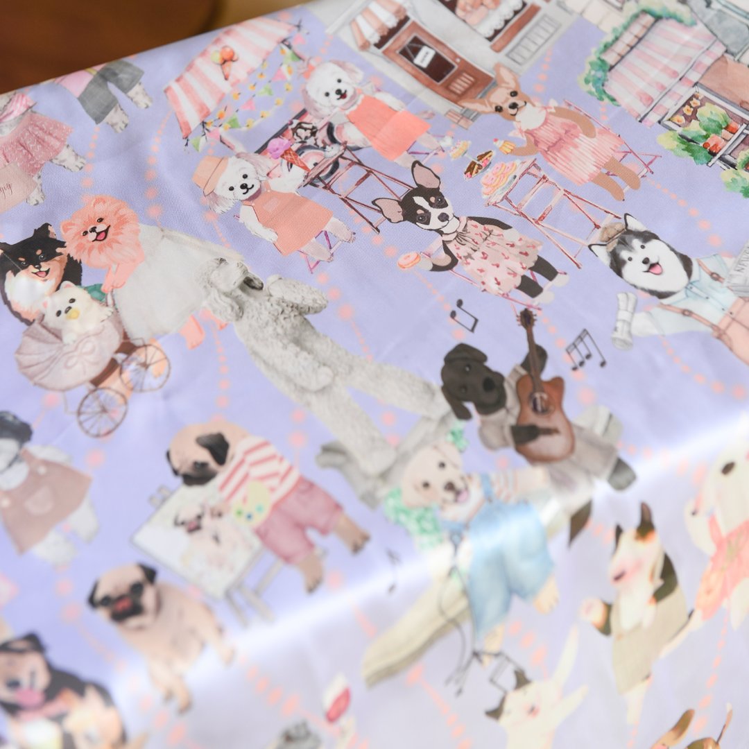 Oh My Dog Florence & Dogs Silky Scarf (90cm)