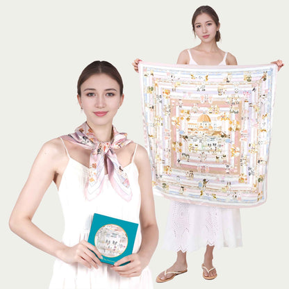 Oh My Dog Piazza Doggie Silky Scarf (90cm)