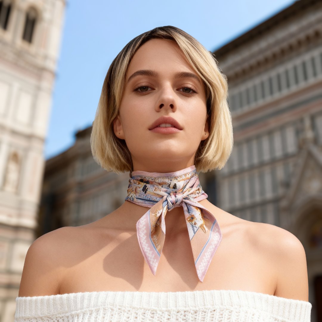 Oh My Dog Twilly Scarf & Wall Art Gift Set