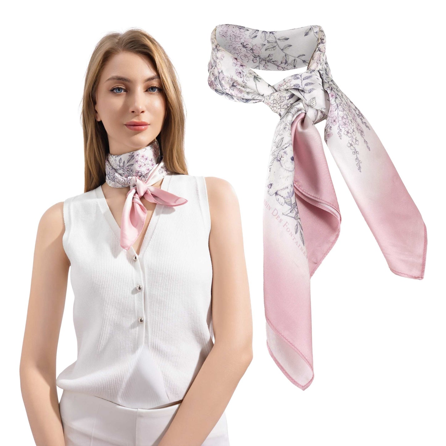 Sustainable Fashion Scarf
Designed for style, made with care. 
•	Eco-friendly elegance
•	GRS Certified
•	Recycled materials
•	Sustainable by Design
•	ESG values at heart

Why Choose JARDIN DES FONTAINES Scarf?
•	Eco-friendly & sustainable: made with recycled material
•	Original Hong Kong design: inspired by world cities and culture
•	Silky-soft & lightweight: easy-care, snag-resistant, wrinkle-free
•	Perfect gift: an elegant choice for birthdays, anniversaries, and travel
