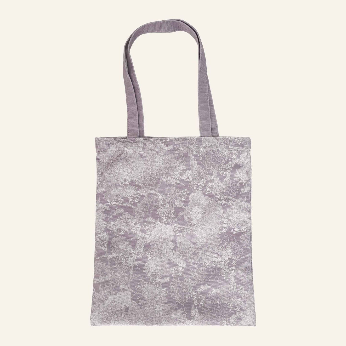 Toile De Jouy Pinkish Gray Tote Bag