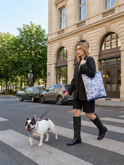 同款造型｜左岸花園長帶荷蘭牡丹絲巾