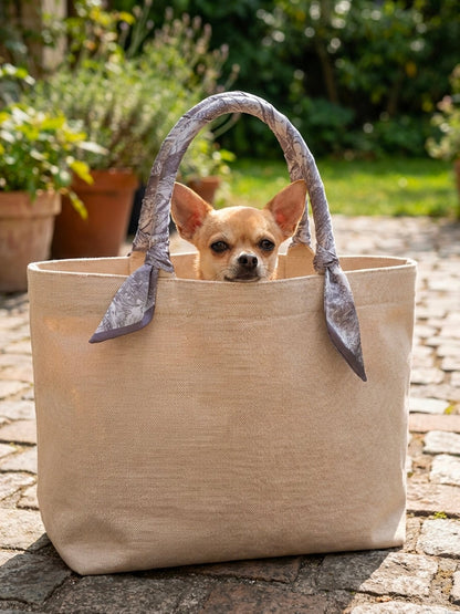 同款造型｜左岸花園長帶荷蘭牡丹絲巾