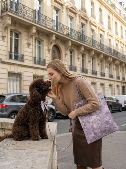 同款造型｜左岸花園長帶荷蘭牡丹絲巾