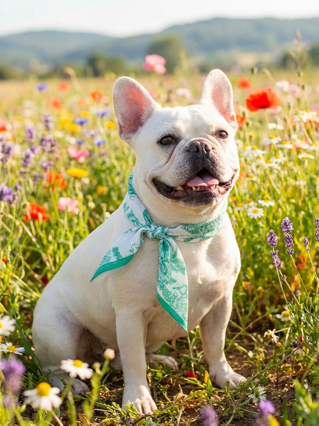 同款造型｜維納斯花園絲巾