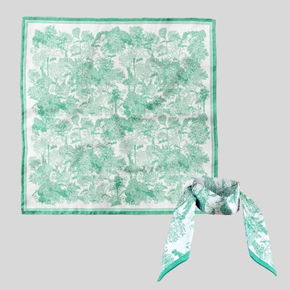 同款造型｜維納斯花園絲巾