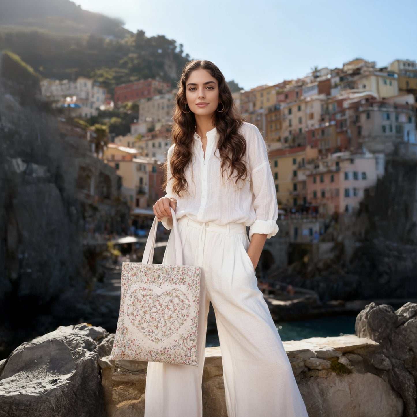 Venus Garden of Love Heart Tote Bag