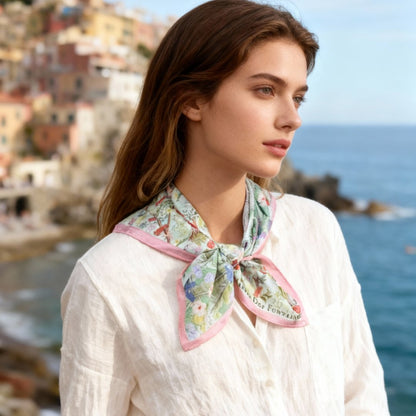 Venus Garden of Love Greenhouse Silky Scarf (60cm)