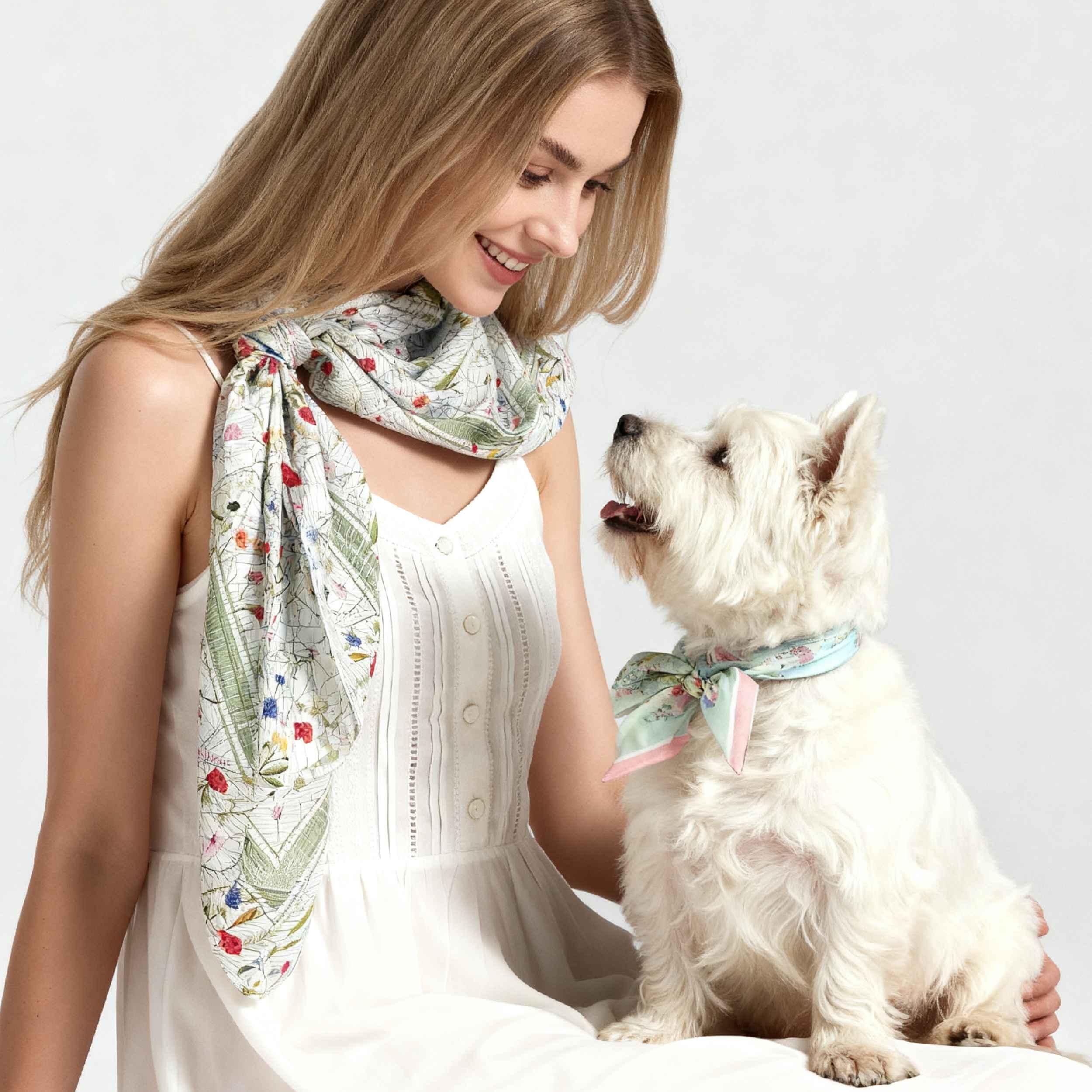 Twinning Outfits | Venus Garden of Love  Silky Scarf