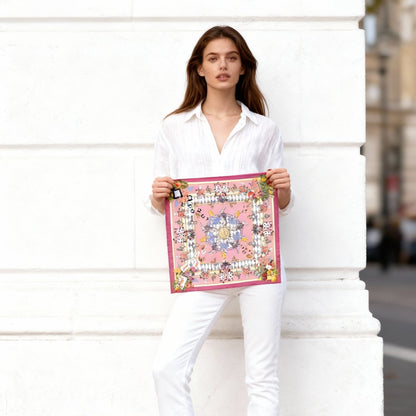 Wonderful Adventure Dream Pink Tuo Watch Silky Scarf (45cm)