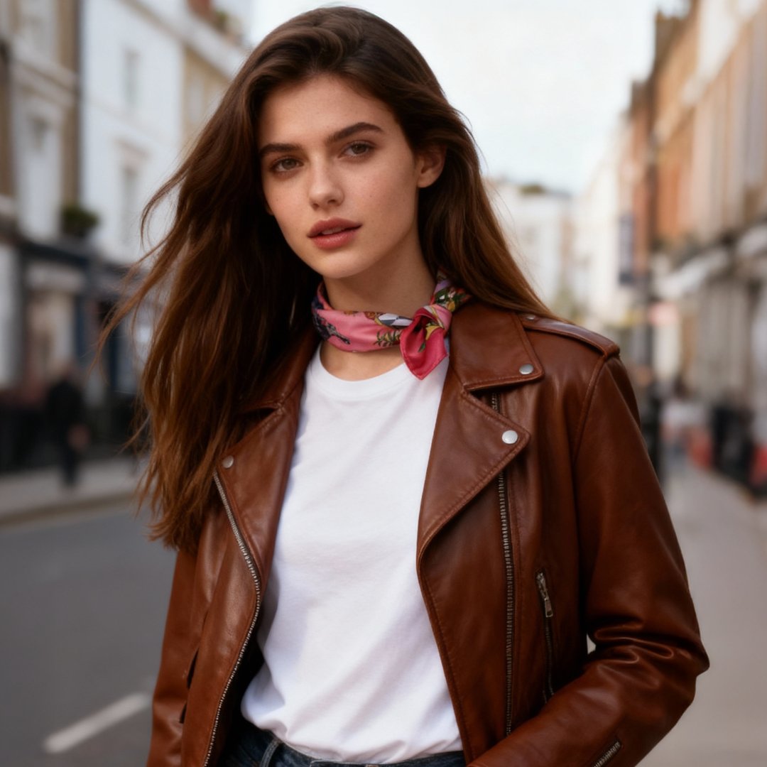 Wonderful Adventure Dream Pink Tuo Watch Silky Scarf (45cm)