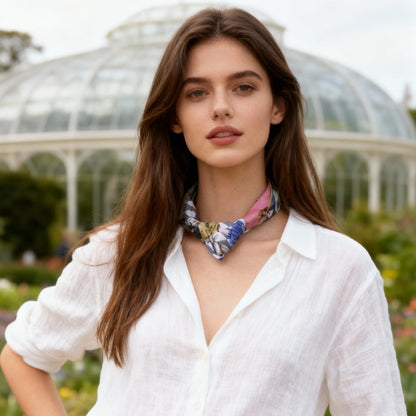 Wonderful Adventure Dream Pink Tuo Watch Silky Scarf (45cm)