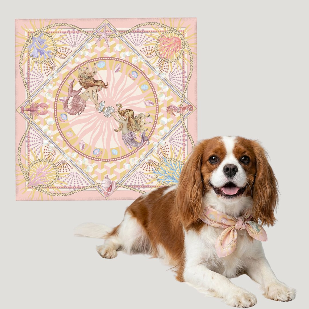 Twinning Outfits | You Are Mer-mazing Pearlia Silky Scarf (45cm)