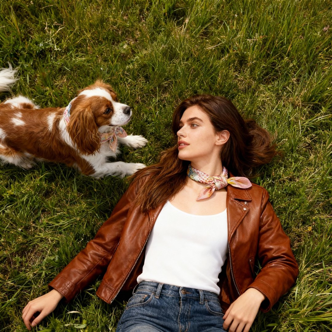 Twinning Outfits | You Are Mer-mazing Pearlia Silky Scarf (45cm)