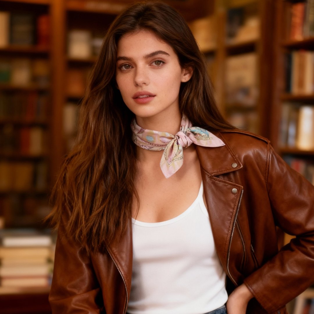 You Are Mer-mazing Pearlia Silky Scarf (45cm)