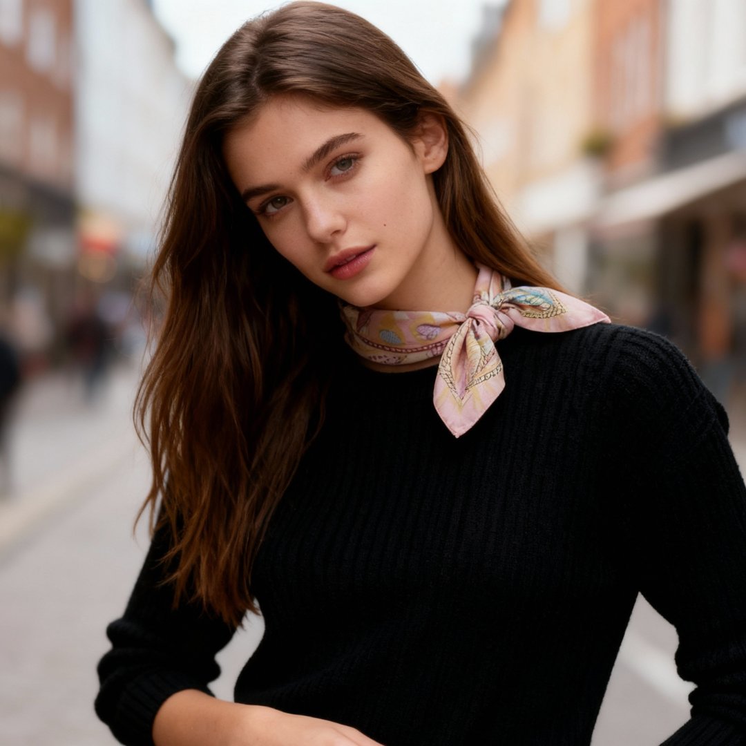 You Are Mer-mazing Pearlia Silky Scarf (45cm)