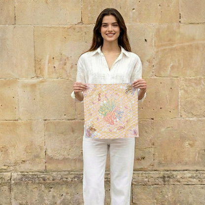 You Are Mer-mazing Ambery Silky Scarf (45cm)