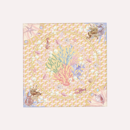 You Are Mer-mazing Ambery Silky Scarf (45cm)