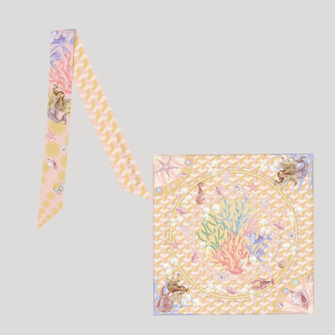 Twinning Outfits | You Are Mer-mazing Silky Scarf