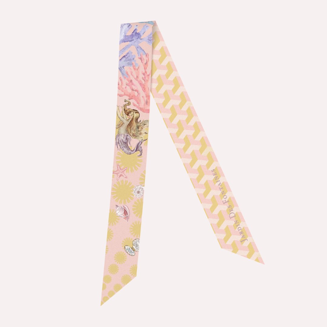 You Are Mer-mazing Pearlia Twilly Silky Scarf (85cm)