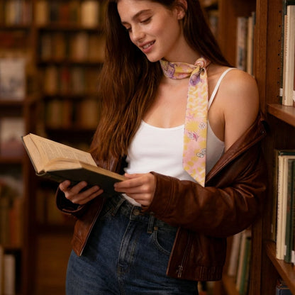 You Are Mer-mazing Pearlia Twilly Silky Scarf (85cm)