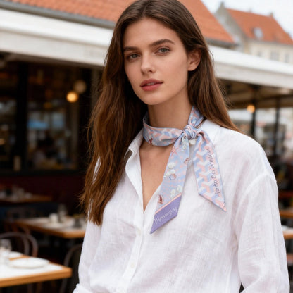 You Are Mer-mazing Twilly Silky Scarf (85cm)