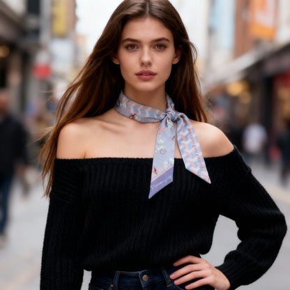 You Are Mer-mazing Twilly Silky Scarf (85cm)