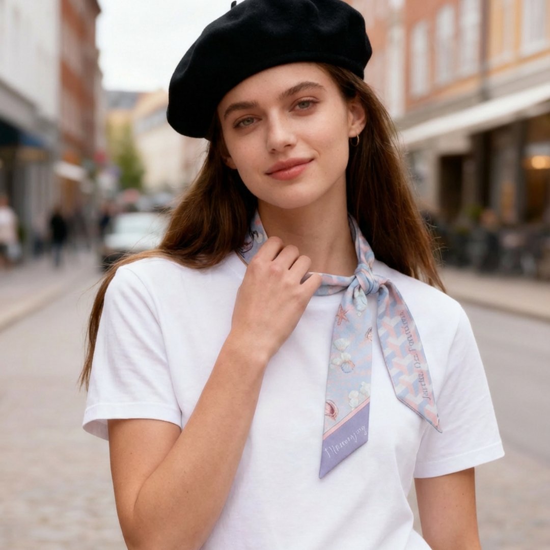 You Are Mer-mazing Twilly Silky Scarf (85cm)